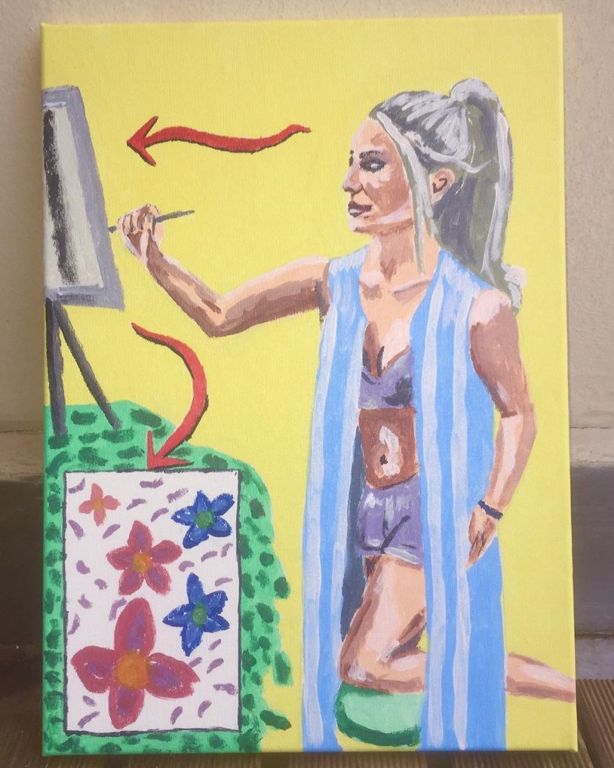 Painting My Favourite Celebrities Helped Me Put Fun In Funemployment Painting My Favourite Celebrities Helped Me Put Fun In Funemployment