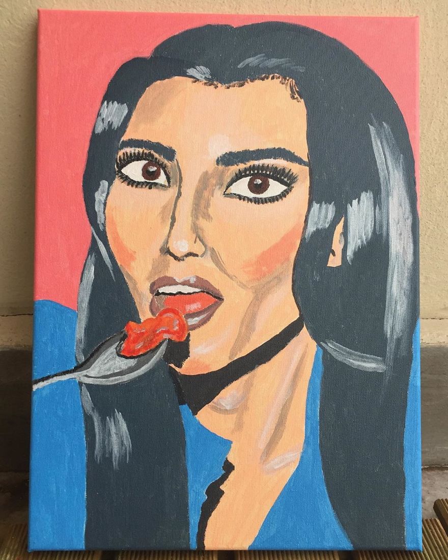 Painting My Favourite Celebrities Helped Me Put Fun In Funemployment Painting My Favourite Celebrities Helped Me Put Fun In Funemployment