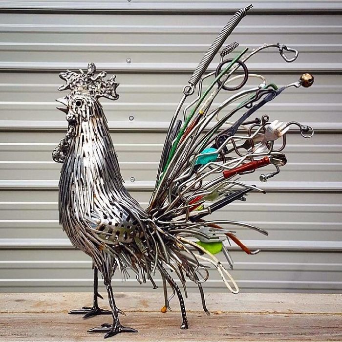This Artist Makes Art Out Of Things That Seemingly Would Do No Good Anymore