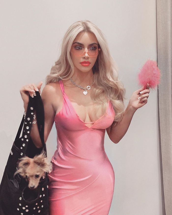 Kim Kardashian West As Elle Woods From Legally Blond