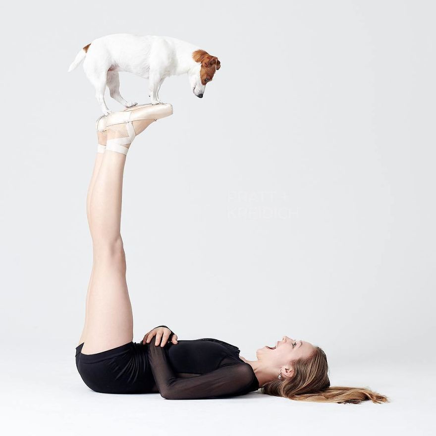 Dancers & Dogs Playfully Share The Spotlight In A New Photography Book