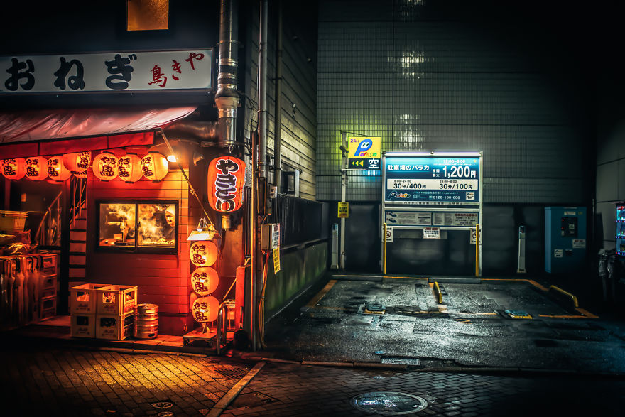 I Take Pictures Of Tokyo At Night And It Resembles Blade Runner