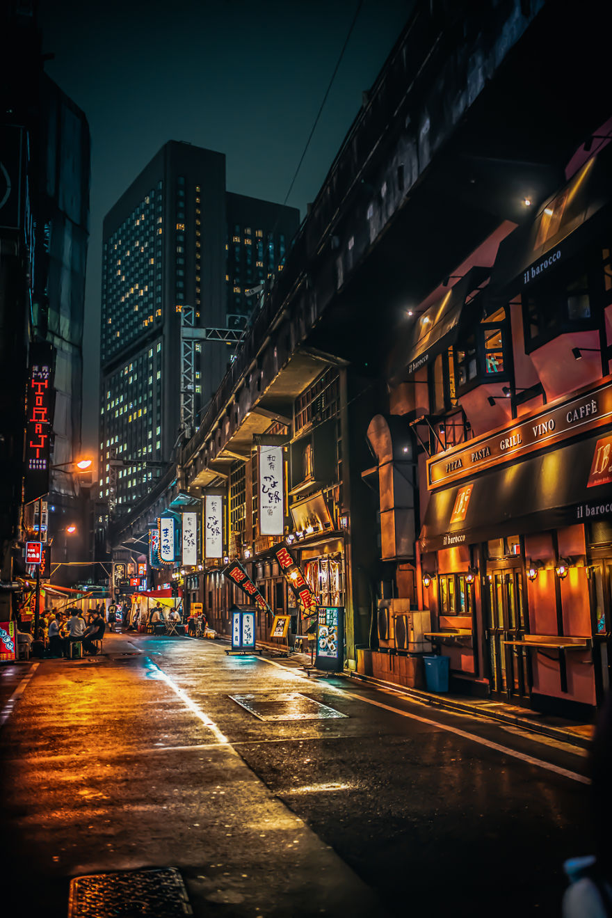 I Take Pictures Of Tokyo At Night And It Resembles Blade Runner Bored Panda