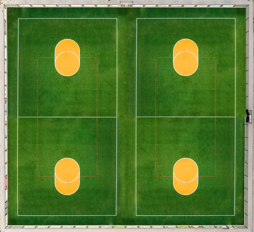 Korfball Field From Above