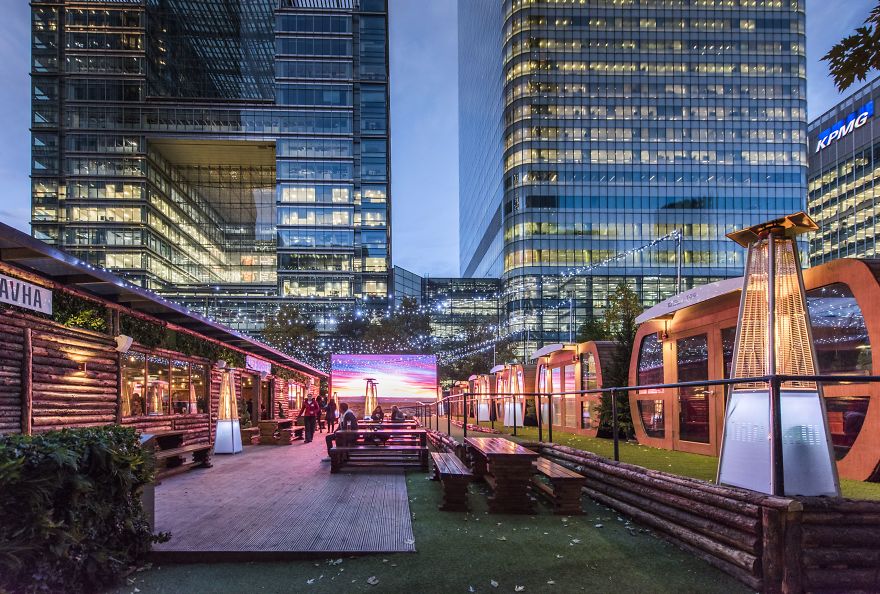 Enjoy A Piste Of Winter At Canary Wharf With Latest Lodge-Style Pop-Up