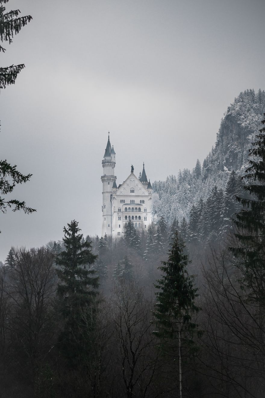 First Snow On The Castle