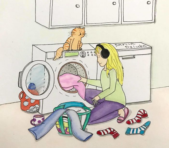 Taking Care Of Laundry