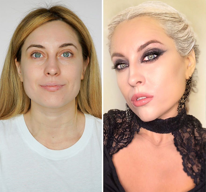 I Transformed Myself Into Celebrities With The Power Of Makeup