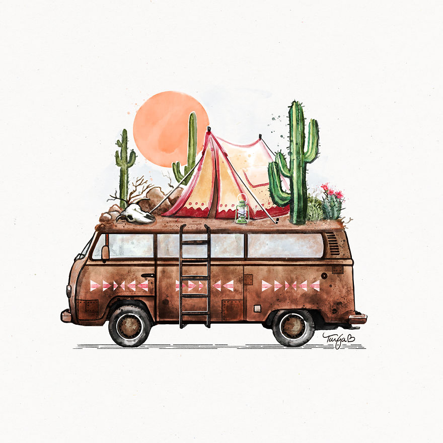 I Paint Adventure Vans And Nomadic Homes