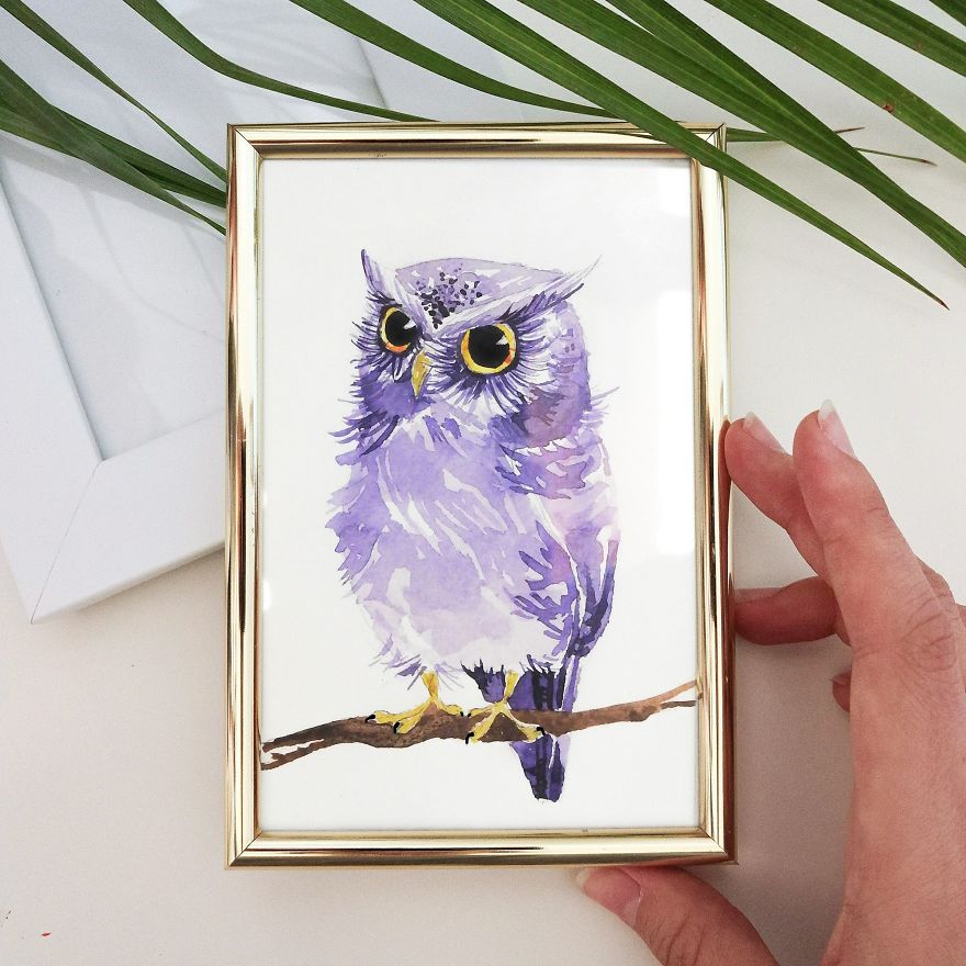 I Can't Stop Painting Owls (27 New Pics)