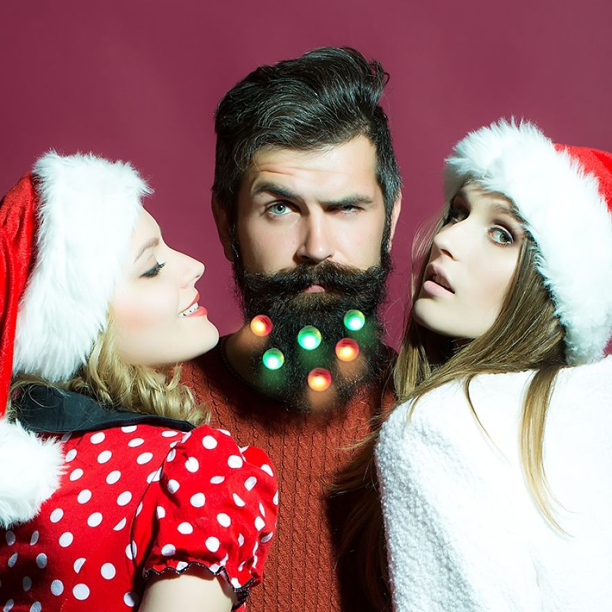 Beard Ornaments And Beard Lights Benefitting Veterans