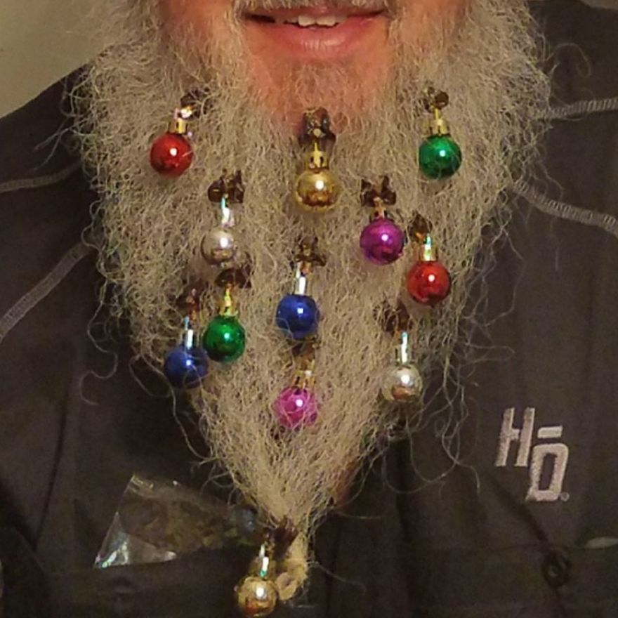 Beard Ornaments And Beard Lights Benefitting Veterans