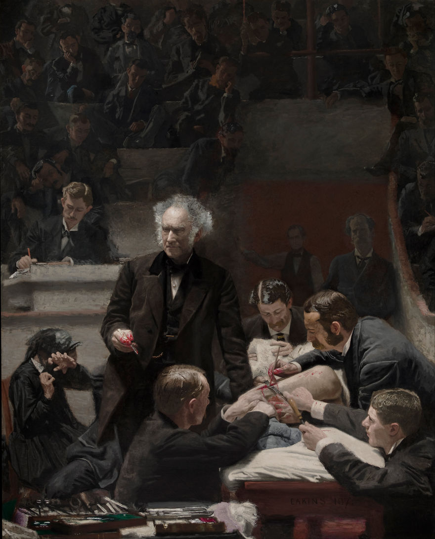 The Gross Clinic, Thomas Eakins, 1875