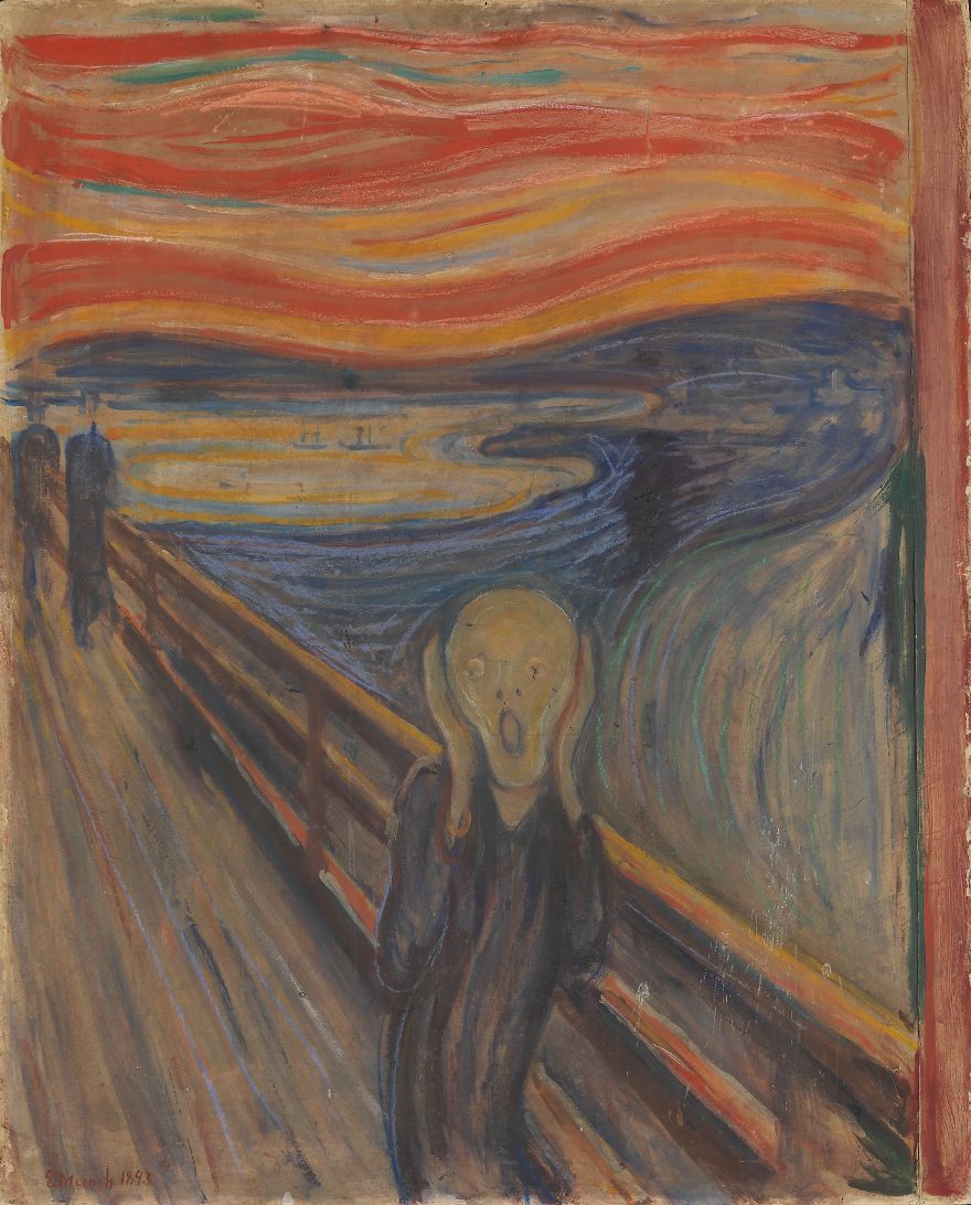 The Scream, Edvard Munch, 1893