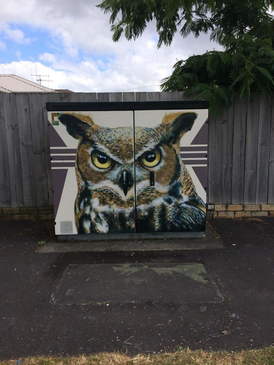"Great Horned Owl" By Jordan McGuire