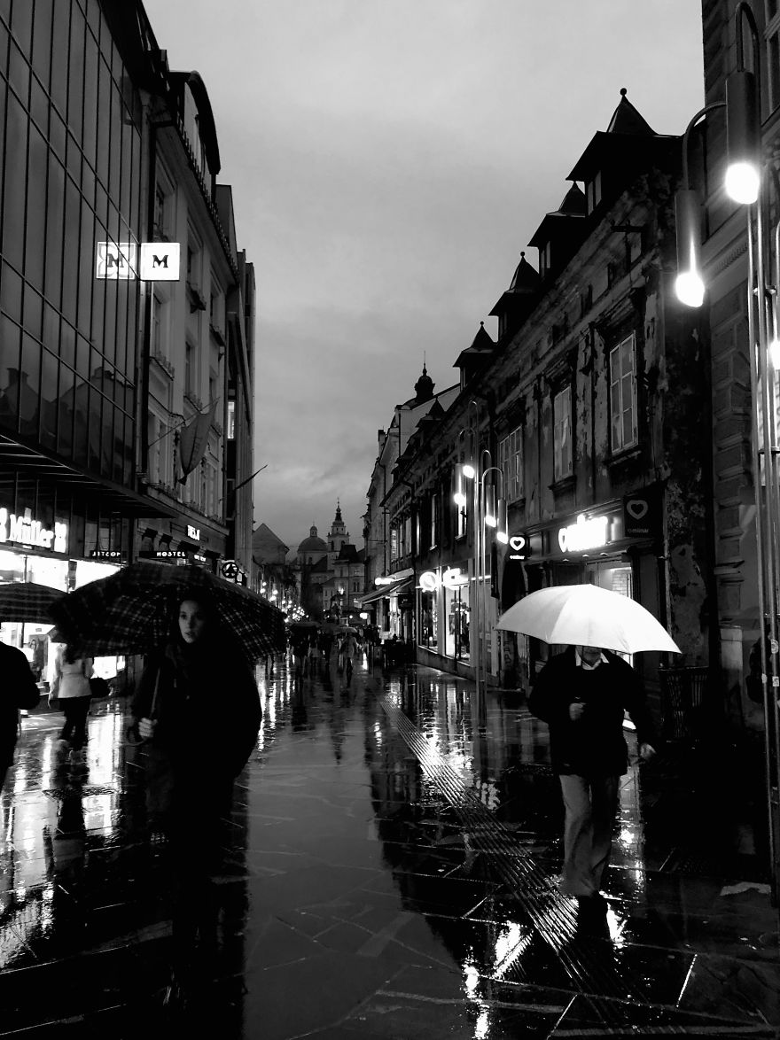 Ljubljana In The Rain