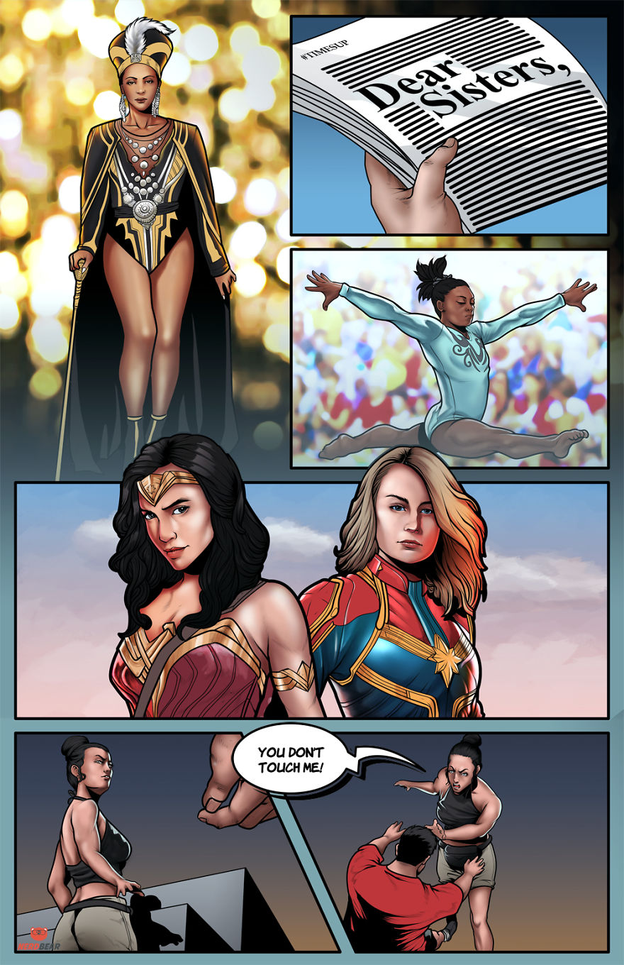 Real-Life Superwomen Reimagined As Comic Book Art Real-Life Superwomen Reimagined As Comic Book Art
