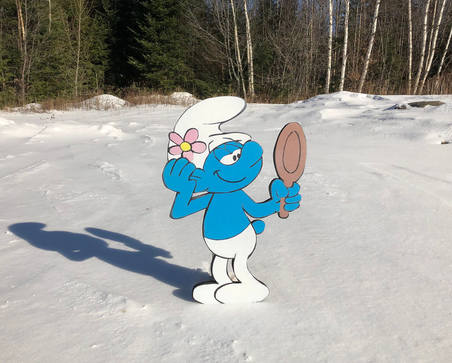 The Smurfs Come To Vermont