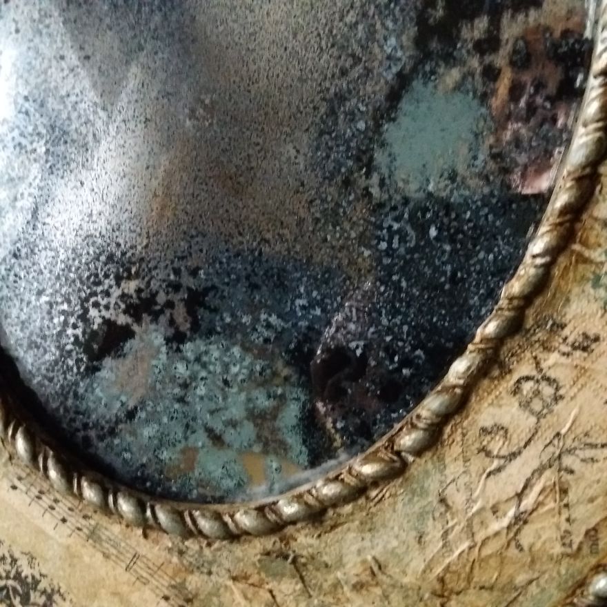 Unique Wall Mirror. Handiwork.
