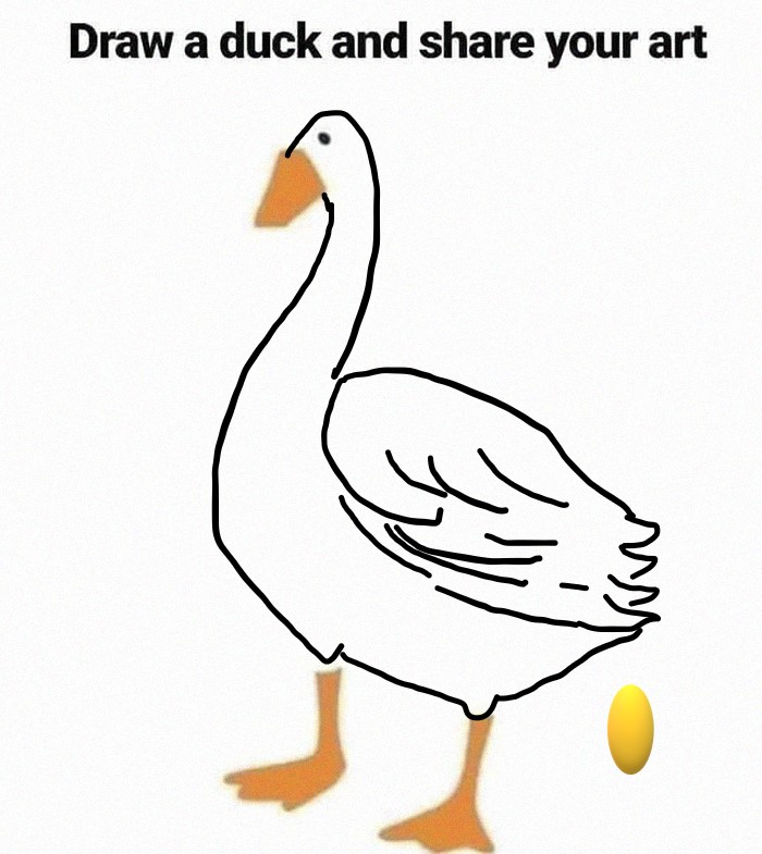 People Go Wild With This Draw A Duck Template Bored Panda