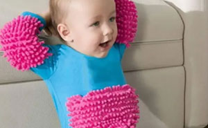 Apparently, You Can Buy A Baby Mop-Onesie On Amazon And People Are Not So Sure About Them