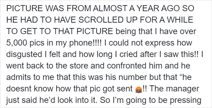 Woman Posts A Warning For People After Realizing Apple Employee Stole Her Nudes