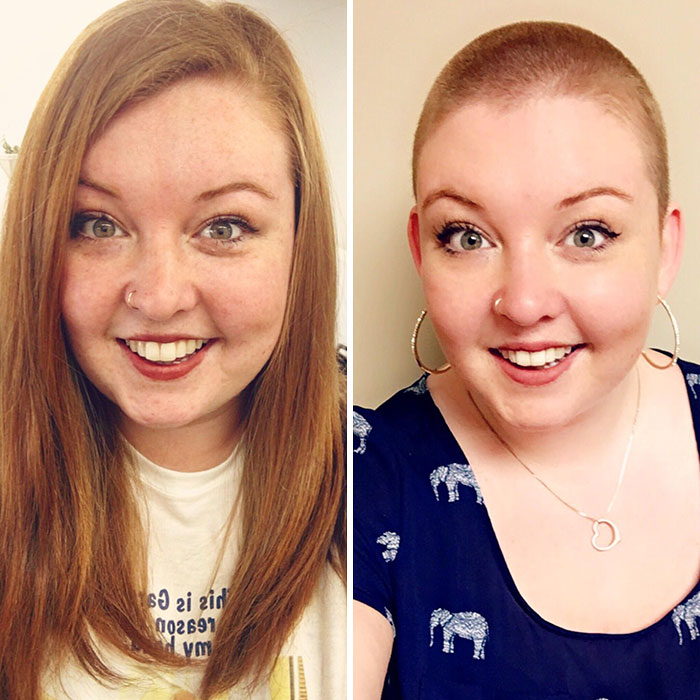 I Shaved My Head For Cancer And Donated My Hair For A Wig