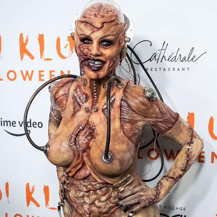 Heidi Klum As Alien