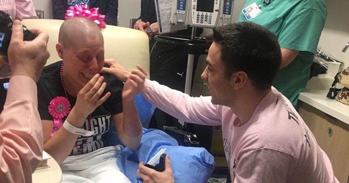 Woman Gives Her Boyfriend Of 3 Years An ‘Out’ After Getting Cancer, He Proposes Instead