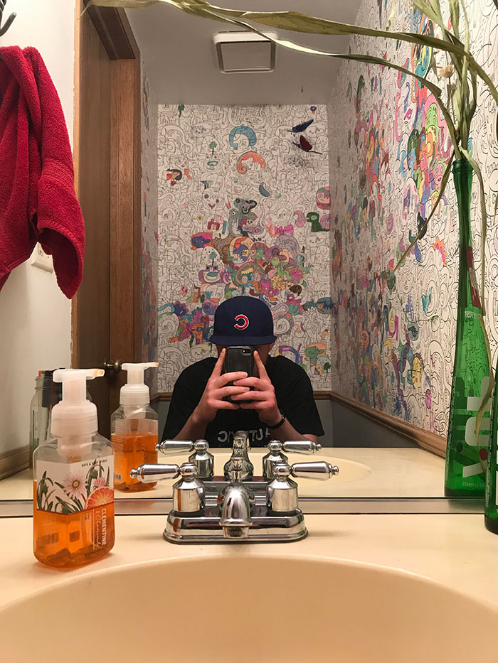 You Can Color In My Friend's Bathroom