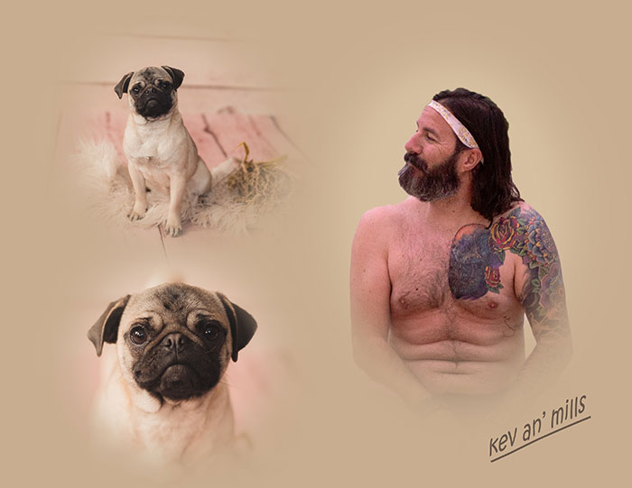 There's A Calendar Called 'Dad Bod And Rescue Dog' And It May Be The Perfect Gift For Christmas
