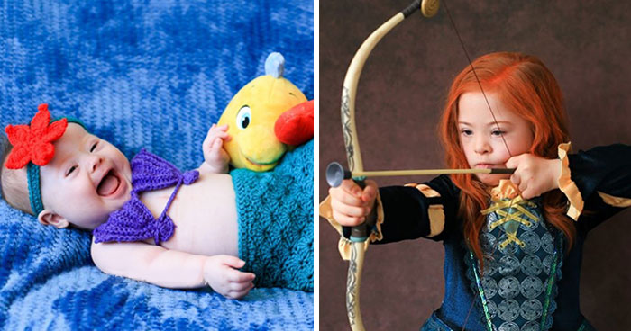 Kids With Down Syndrome Pose As Disney Characters For A Beautiful Awareness Campaign (20 Pics)