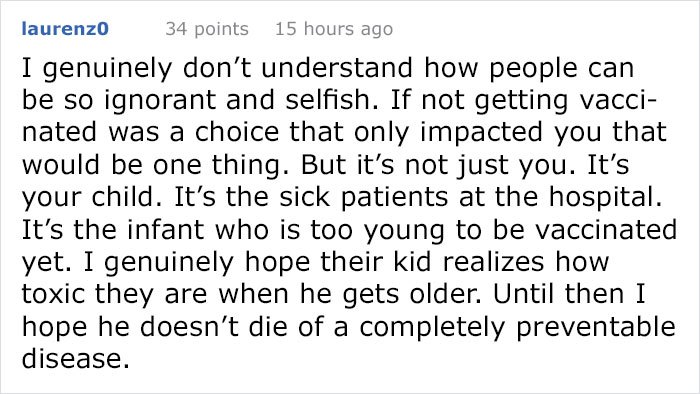 Antivax Parents Take Their Kid To The ER For An Emergency, Get Isolated From The Kid And Other Patients, Flip Off The Doctors
