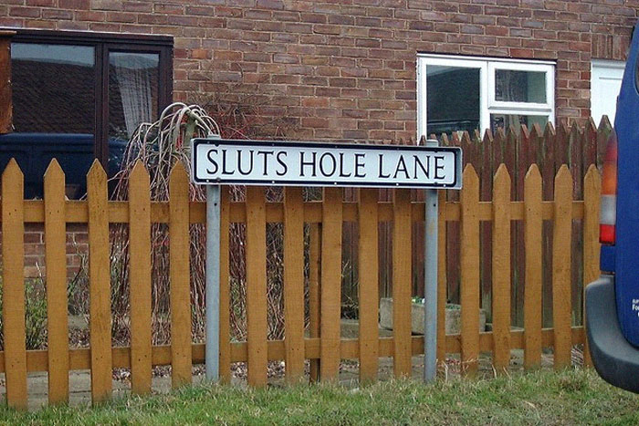 Sluts Hole Lane