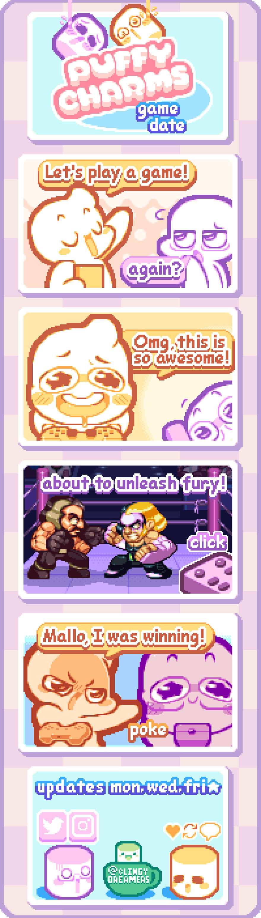 Artist Illustrates His Relationship In A Pixel Art Webcomic. (8 Comics)