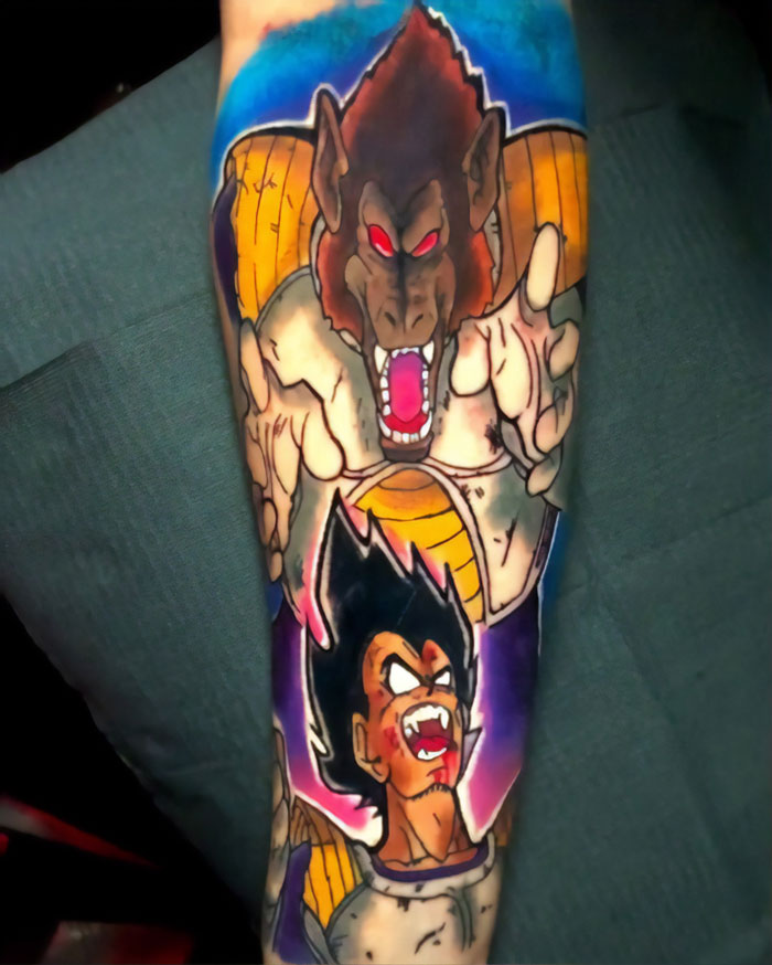 Guy Gives Up His Entire Anime Collection Worth 10,000 Dollars To Fund His New Anime Tattoo Business, And Ultimately Restore His Collection