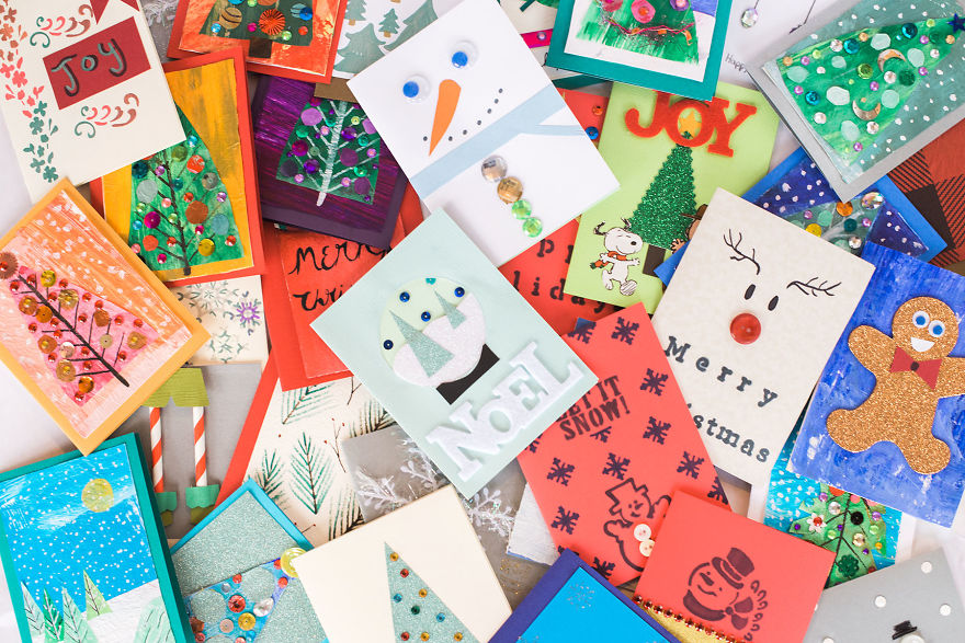 I'm 16 Years Old, And I'm On A Mission To Collect 10,000 Handmade Holiday Cards For The Elderly