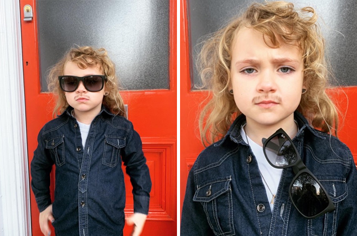 This Girl Dressed Up As Billy From Strangers Things