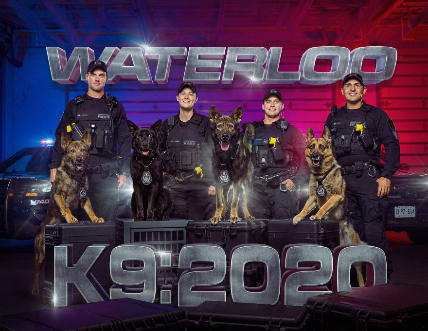 I Was Asked By The Waterloo Police To Make Them A Kickass Calendar, And Here Is The Result (14 Pics)