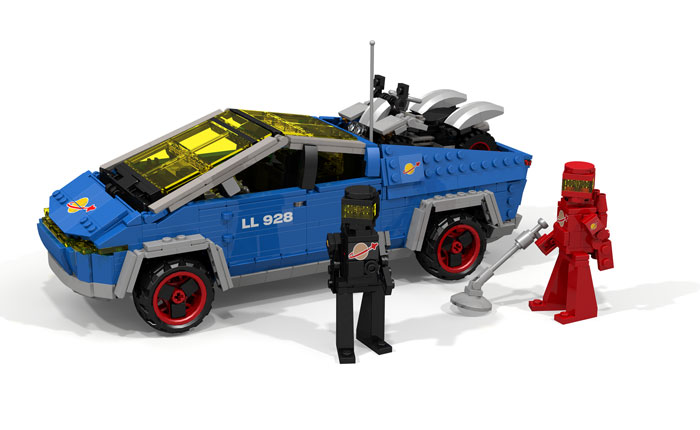 LEGO Comes Up With Their Own Shatterproof Truck Design In A Hilarious Attempt To Mock Tesla