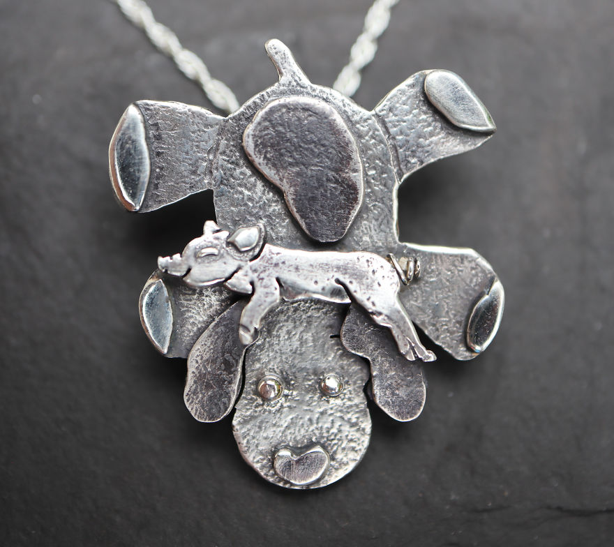 I Create Silver Jewelry To Help Animals