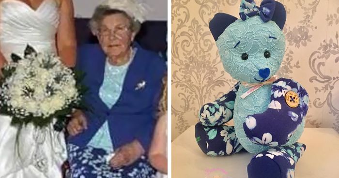 making teddy bears out of a loved one's clothes