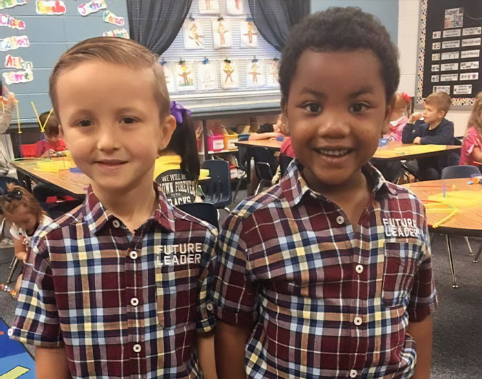 This Mother Broke Into Tears When She Saw A Picture Of Her Son With His “Twin” On Twin Day