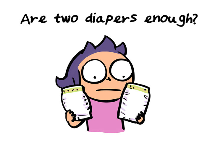 Mom Illustrates The Time She Overestimated Her Bladder Size, And It’s Hilariously Vivid