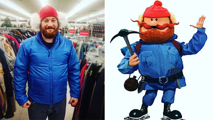 “Babe! I Found Everything!” “I’m Not Buying It.” “But Babe! Just Be My Yukon Cornelius Pleeeeease!” The Things I Talk Him Into At Goodwill. At Least I Got Photographic Evidence!