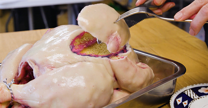 People Are Having Hard Time Believing This Cake Isn't Real Raw Turkey