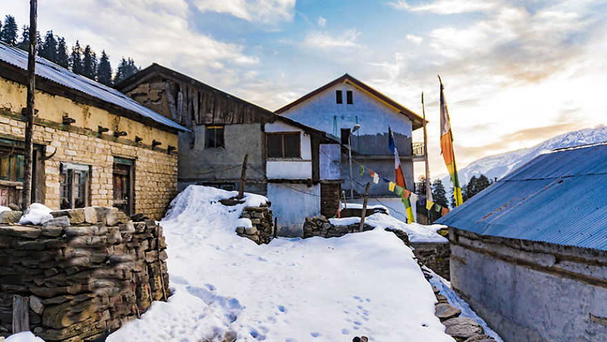 At 3000m Above Sea Level, This Is The Most Picturesque Town In The Himalayas.