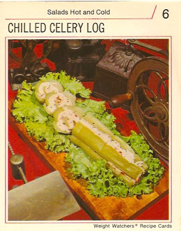 Chilled Celery Log