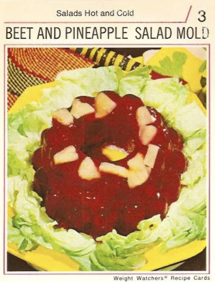 Beet And Pineapple Salad Mold