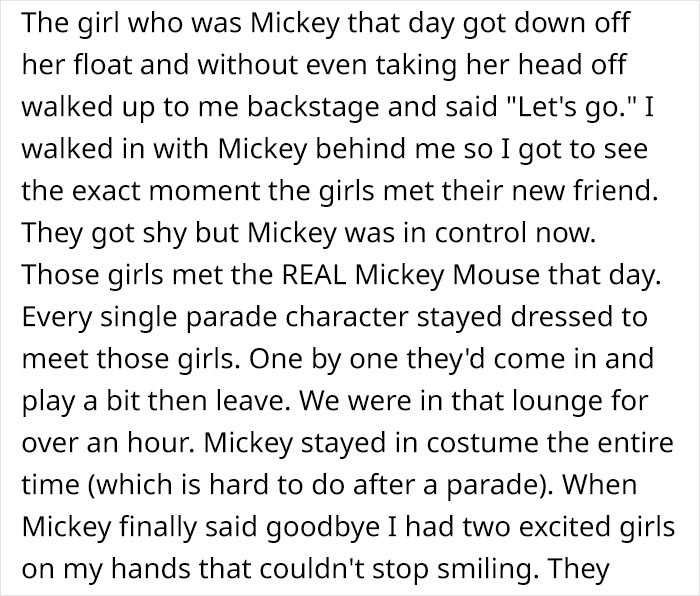 Man Who Has Been Goofy At Disney World For 20 Years Shares The Most Magical Moment Of His Career